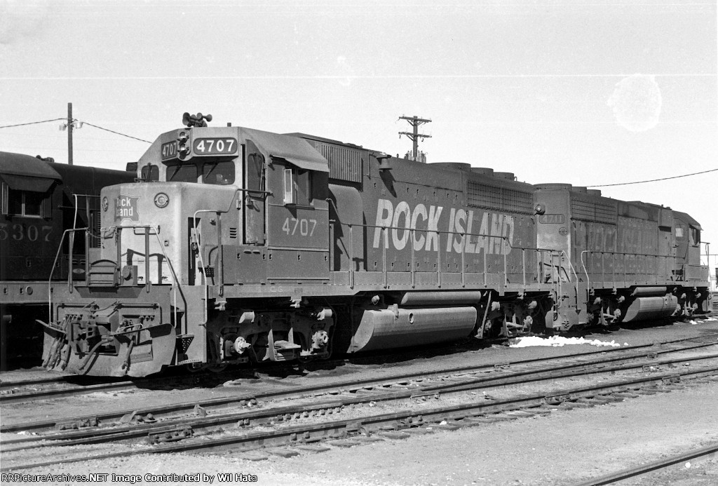 Rock Island GP40 4707